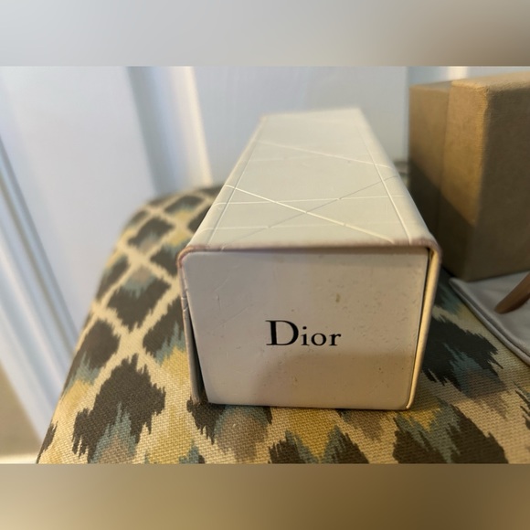 EUC Christian Dior prescription eyeglass frames CD3179 HV2 purple gray pink tan - Picture 9 of 10